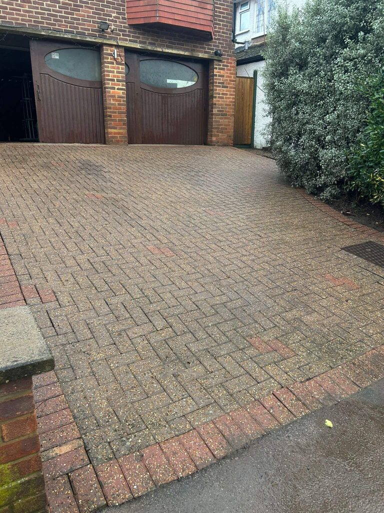 dirt and moss removed