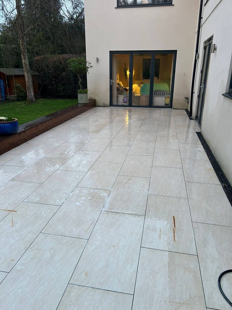 porcelain tiles cleaned